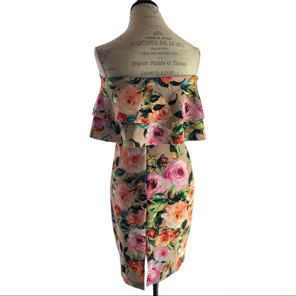 Alexia Admor Floral Off the Shoulder Mini Dress 2 - Picture 5 of 14